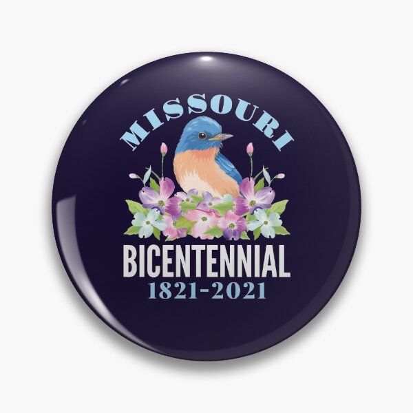 Item preview, Missouri Bicentennial 1821-2021 200th Anniversary Bluebird Dogwood Women designed and sold by jaygo.