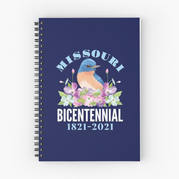 Item preview, Missouri Bicentennial 1821-2021 200th Anniversary Bluebird Dogwood Women designed and sold by jaygo.