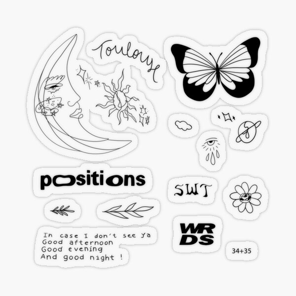 Vista previa del artículo con la obra «tatuajes», diseñado y vendido por wordsari.