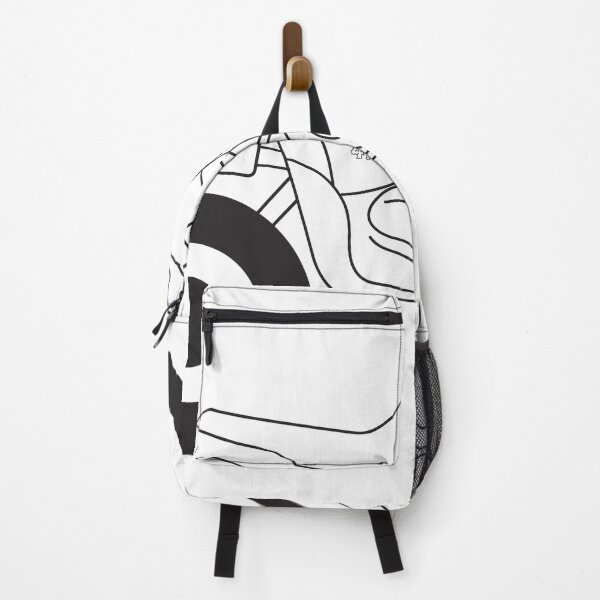 Quad bike. Backpack