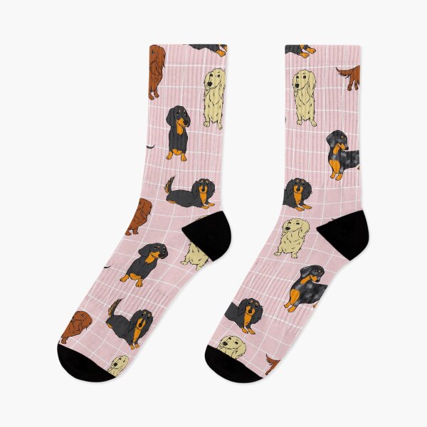 Item preview, Dachshund All Day Long Pink designed and sold by Reiyankhairina.
