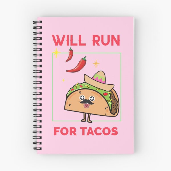 Item preview, Will Run For Tacos designed and sold by Lolas-Creations.