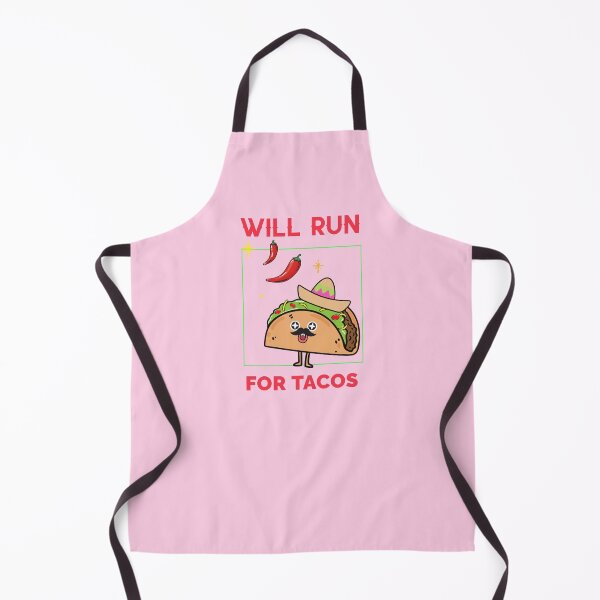 Item preview, Will Run For Tacos designed and sold by Lolas-Creations.