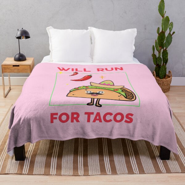 Item preview, Will Run For Tacos designed and sold by Lolas-Creations.