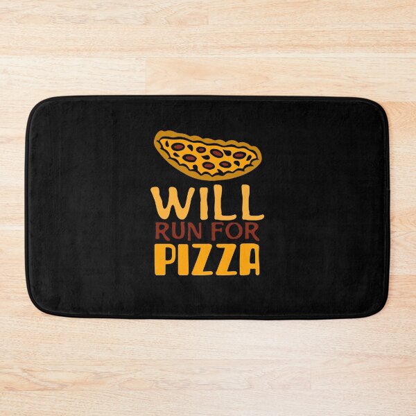 Item preview, Will Run For Pizza designed and sold by AmberSiraj.