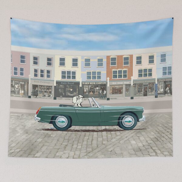 Item preview, Dark British Racing Green (paint code GN29) Midget MkII (1964-66) designed and sold by Bigs66.