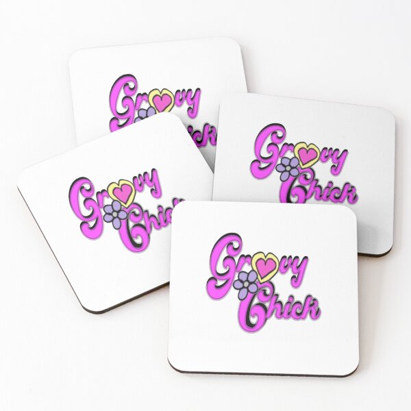 Item preview, Groovy Chick Daisy & Heart  designed and sold by loveoceanair.