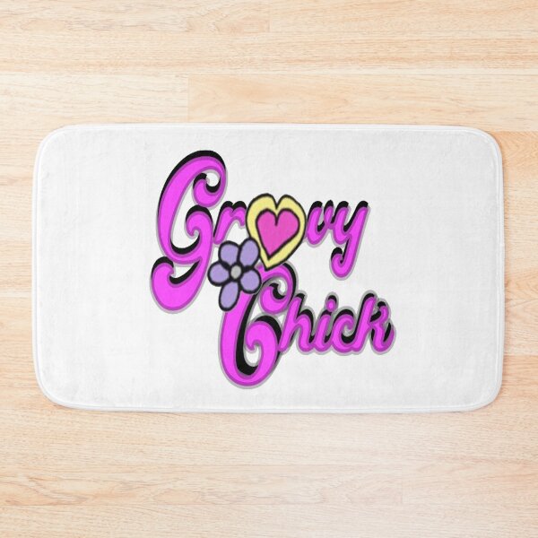 Item preview, Groovy Chick Daisy & Heart  designed and sold by loveoceanair.