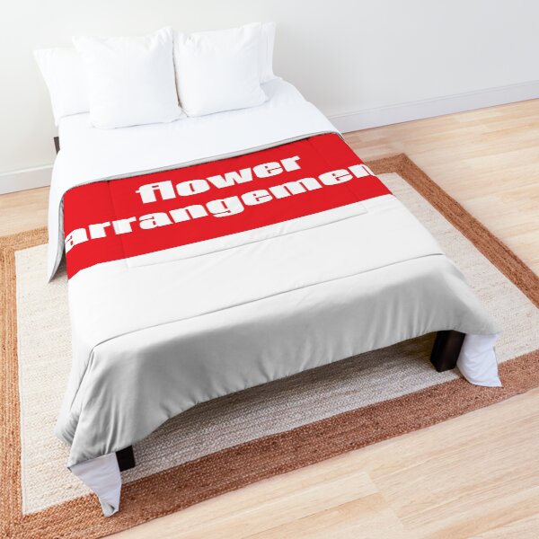 Flower Arrangement Comforter