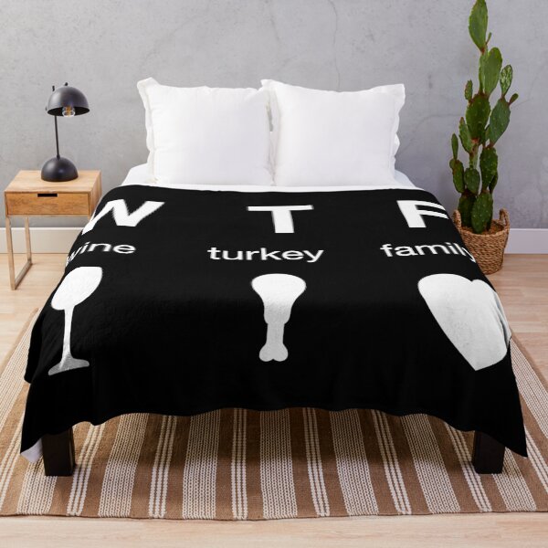 Item preview, WTF - Wine Turkey Family Thanksgiving Shirt designed and sold by WordsmithNerd.