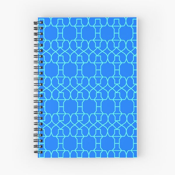 Item preview, Blue seamless geometric pattern designed and sold by moustafakhalil.