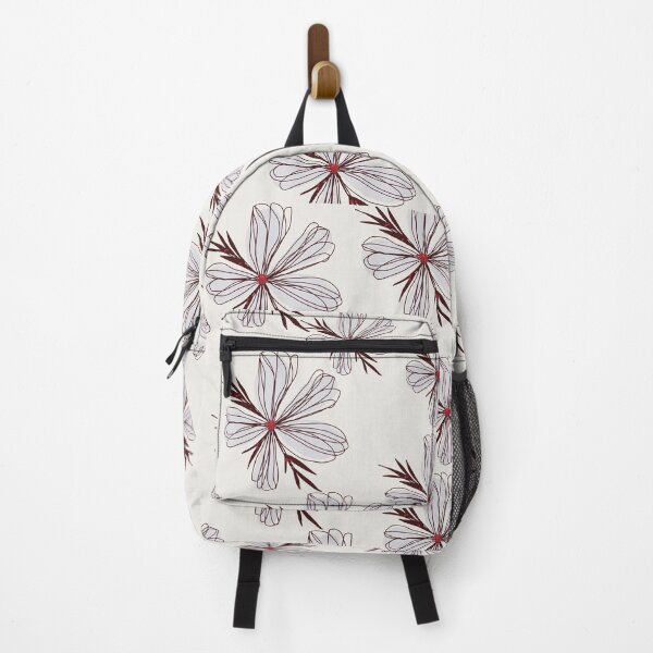 Item preview, Floral school backpack designed and sold by Fox Mix.