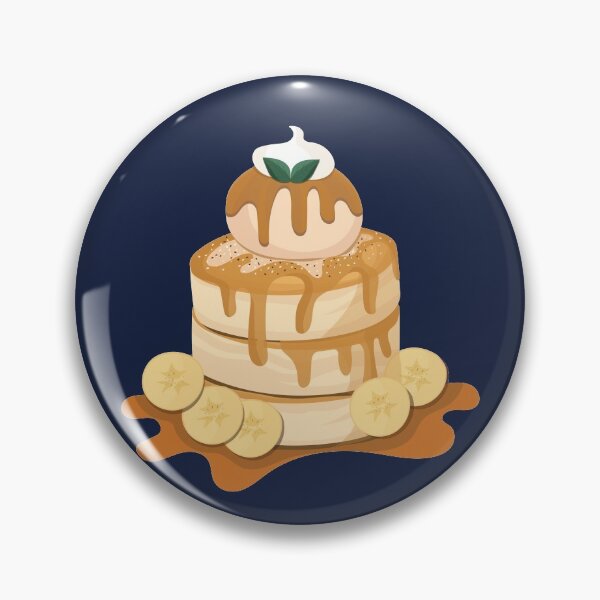 Item preview, Caramel Bananas Pancakes designed and sold by Alicia Chee.