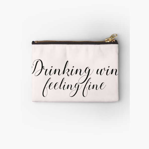 Item preview, Drinking Wine Feeling Fine designed and sold by Vivoh12.