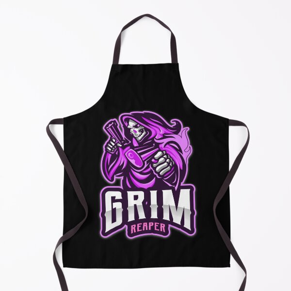 Item preview, Grim Reaper Mens Womens Biker Death Dealer Graphic Pink designed and sold by MAdHouseArtist.