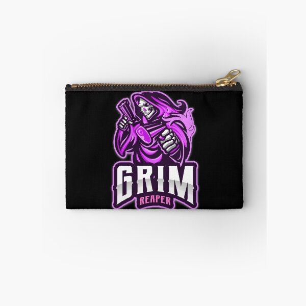 Item preview, Grim Reaper Mens Womens Biker Death Dealer Graphic Pink designed and sold by MAdHouseArtist.