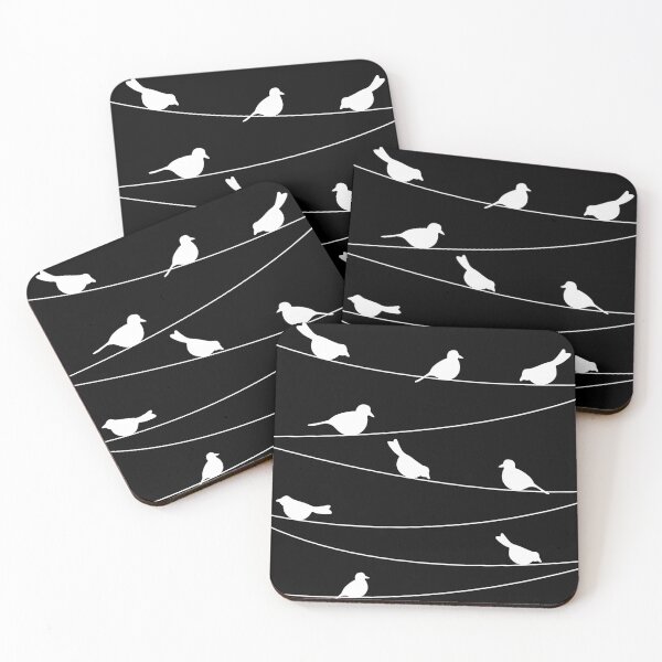 Item preview, White Birds On A Wire designed and sold by Primroaddesigns.