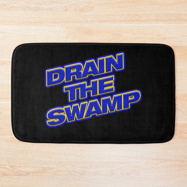Item preview, Drain The Swamp Blue and Gold 3D designed and sold by RightofCenter.