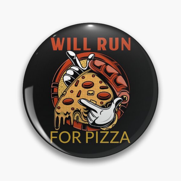 Item preview, Will run for pizza 2020 designed and sold by The Parallel X.
