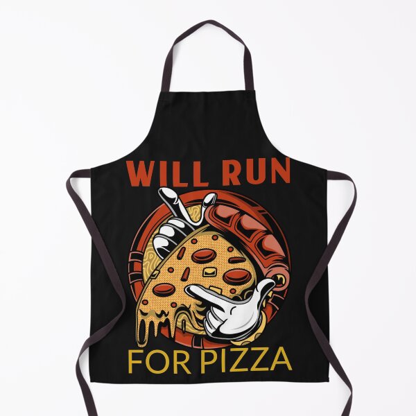 Item preview, Will run for pizza 2020 designed and sold by The Parallel X.