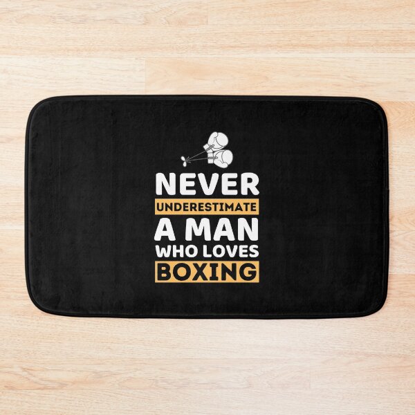 Item preview, Never Underestimate A Man Who Loves Boxing designed and sold by bifkee19.