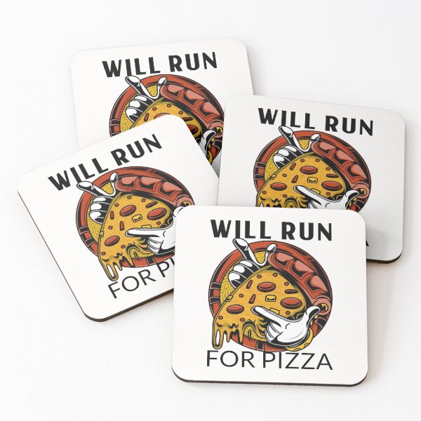 Item preview, Will run for pizza 2020 designed and sold by The Parallel X.