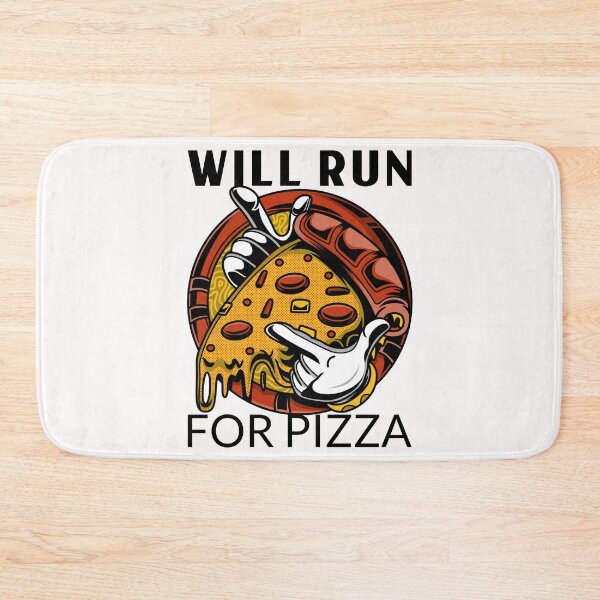 Item preview, Will run for pizza 2020 designed and sold by The Parallel X.