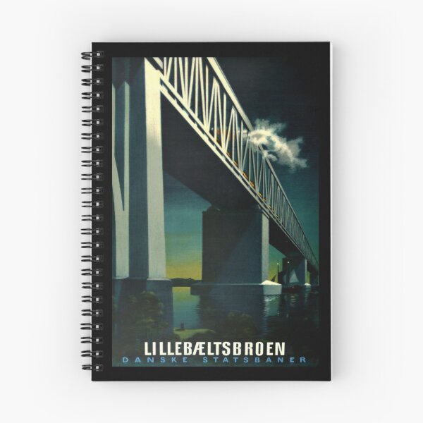 Item preview, retro Lillebaeltsbrogen designed and sold by CorasPosters.
