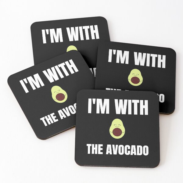 Item preview, I'm With The Avocado designed and sold by Billie Sims.