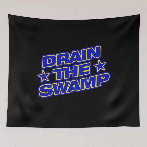 Item preview, Copy of Drain The Swamp Blue and Gold 2 designed and sold by RightofCenter.