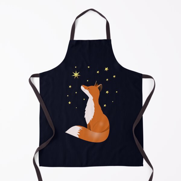 Fox in the night Apron