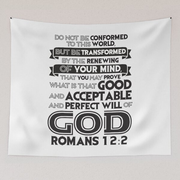Item preview, Romans 12:2 designed and sold by plushism.