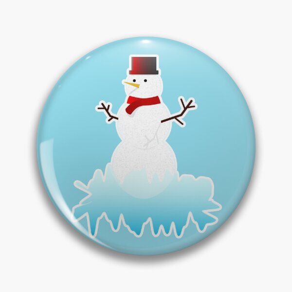 Item preview, Icing snowman with red hat and scarf designed and sold by Maria-Dreaming.