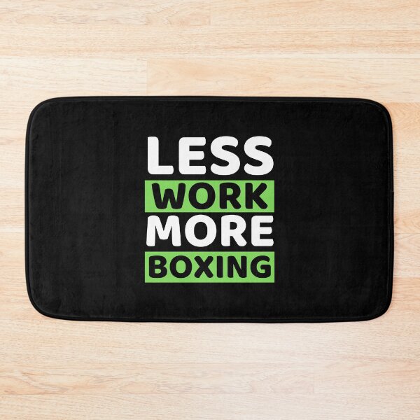 Item preview, Less Work More Boxing designed and sold by bifkee19.