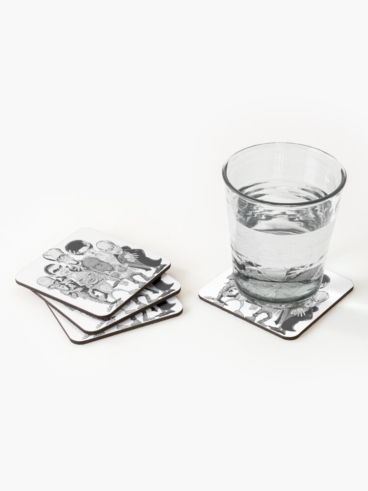 Alternate view of Classic Monsters Coasters (Set of 4)