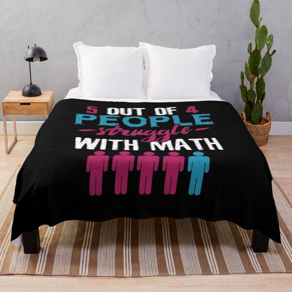 Item preview, 5 Out Of 4 People Struggle With Math Funny joke designed and sold by DoSt-997.