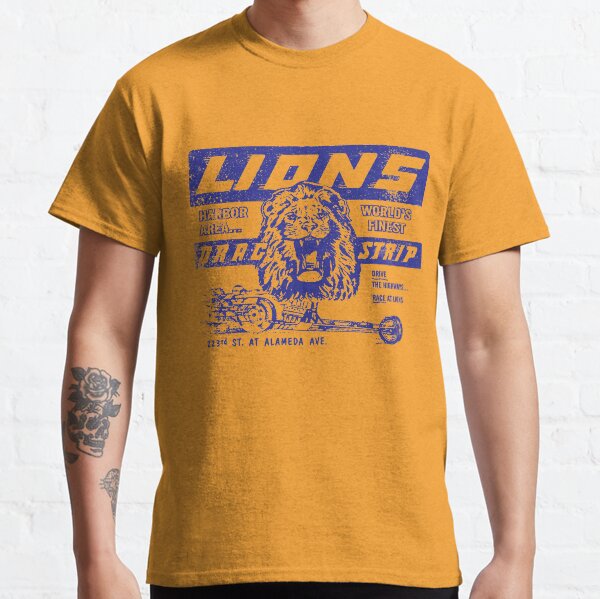 Brad pitt lions t shirt Clearance