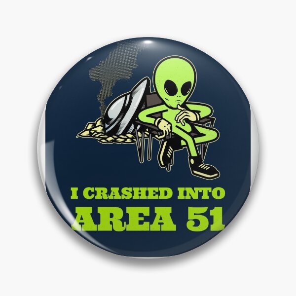 Item preview, I crashed into Area 51 designed and sold by capaa.