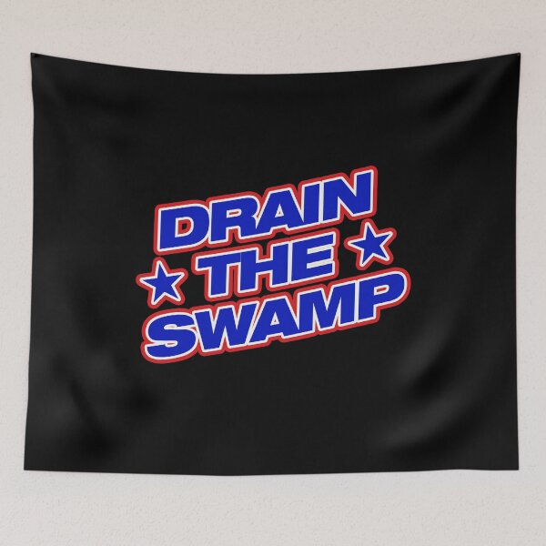 Item preview, Drain The Swamp Red White & Blue designed and sold by RightofCenter.