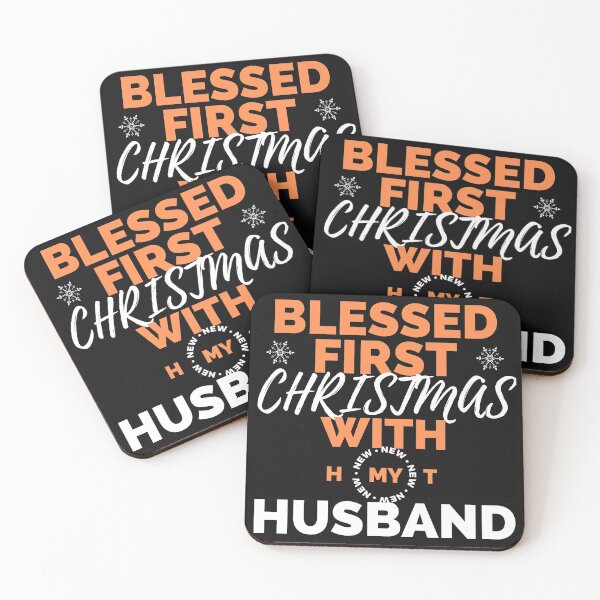 Item preview, Blessed first Christmas with my hot new Husband designed and sold by Vibing-Right.