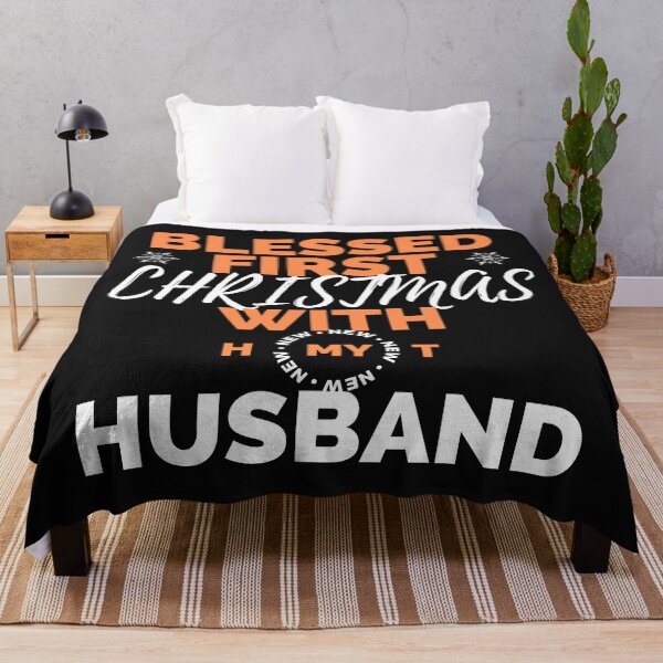 Item preview, Blessed first Christmas with my hot new Husband designed and sold by Vibing-Right.
