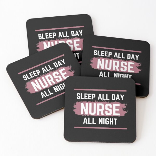 Item preview, Sleep All Day Nurse all Night Nurse Student designed and sold by hamid2d.