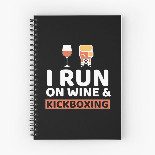 Item preview, I Run On Wine & Kickboxing designed and sold by bifkee19.
