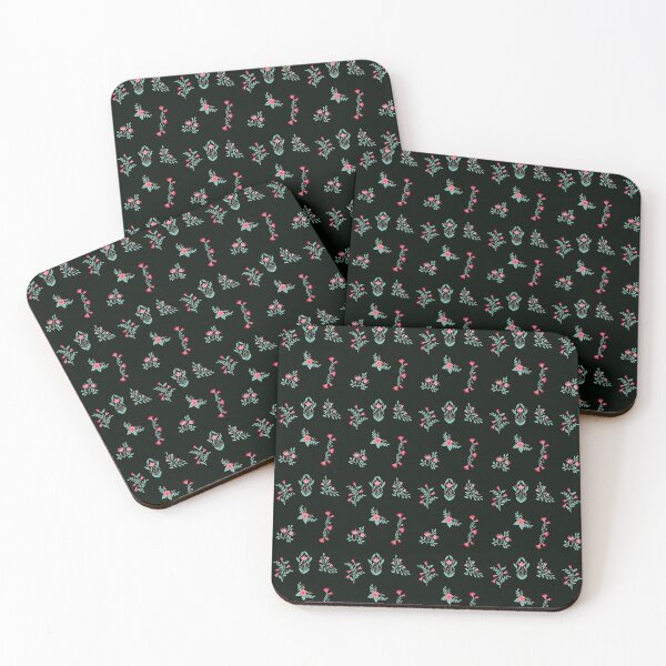 Item preview, CHRISTMAS  SEAMLESS FLOWERS PATTERN WITH FLOWERS designed and sold by Delicious Design ⭐⭐⭐⭐⭐.