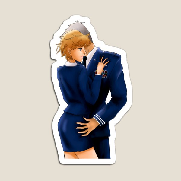 Stargate SG-1 - Sam / Jack - Umarmung Magnet