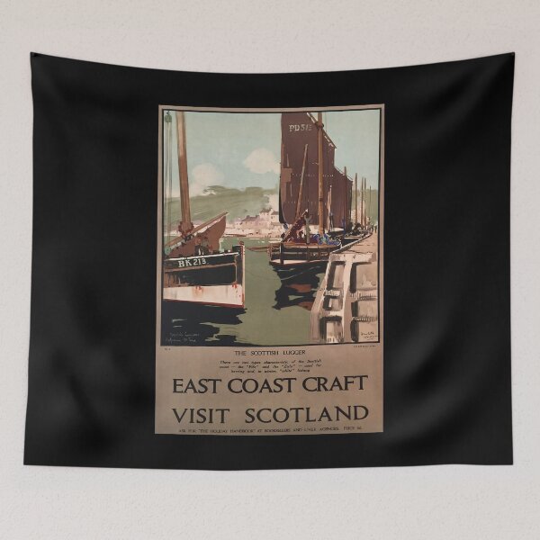 Item preview, retro East Coast Craft designed and sold by CorasPosters.