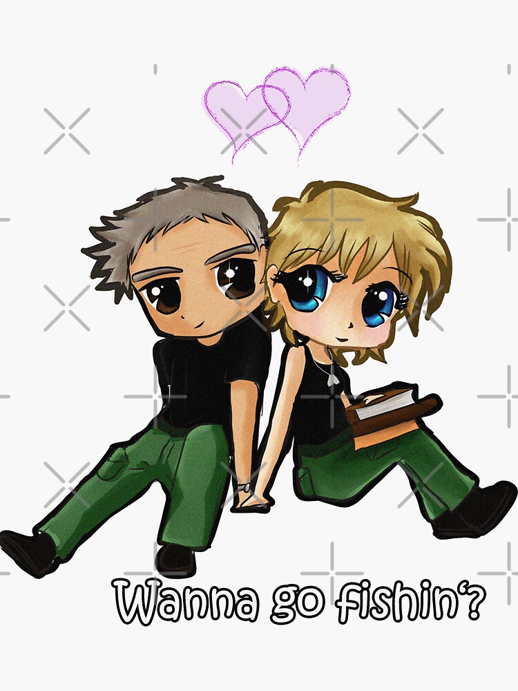 Stargate SG-1 - Sam Carter & Jack O'Neill - Fishing by kimberleyjksn
