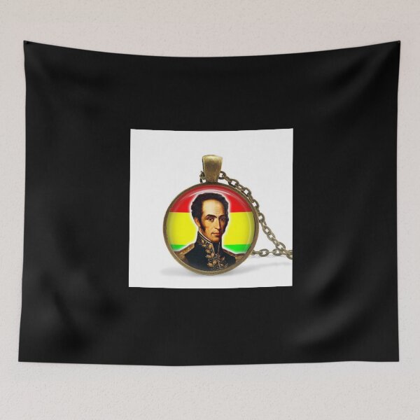 Item preview, Simon Bolivar! Illustration for the portrait of Simon Bolivar! The seal of the Simon Bolivar necklace! Pendant with the image of the leader of Venezuela! Stylish gifts for loved ones! designed and sold by Lar888.