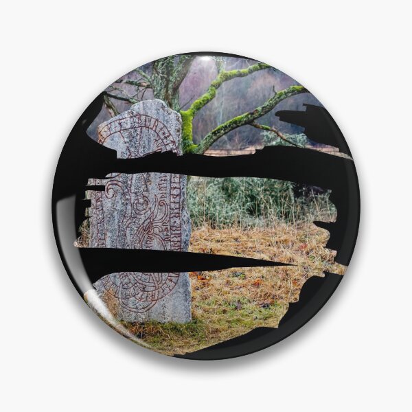 Item preview, Hägerstalund Viking Runestone in Sweden, Slashed Design designed and sold by Orkneyology.
