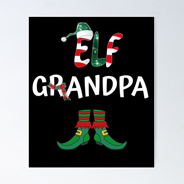 Item preview, Grandpa Elf Christmas Matching Grandpa Outfit Funny Merry Xmas Grandfather Elf Pajama Party Gift designed and sold by FunnySunny T-Shirts.